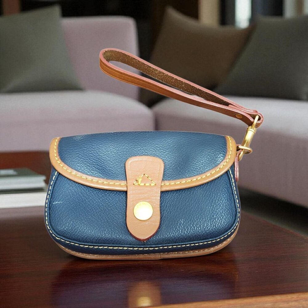 Dooney & Bourke Oncour Elba Flap Wristlet Leather